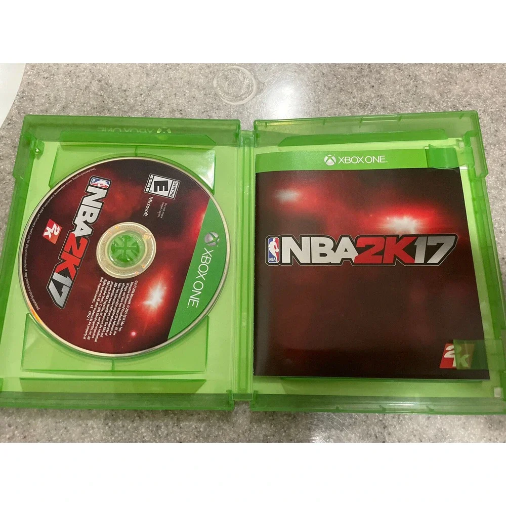 NBA 2K17  Xbox One Ser X BACKWARD COMPATIBLE Video game‎  Tested  Clean